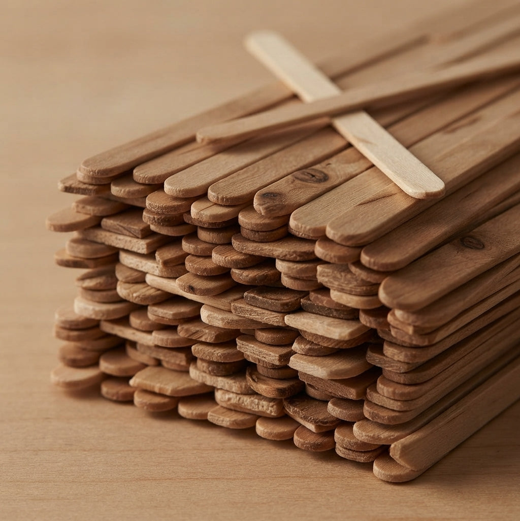 Agitateurs en bois 11 cm en boite distributrice par 1000 pièces — Dès 1 000 pièces.