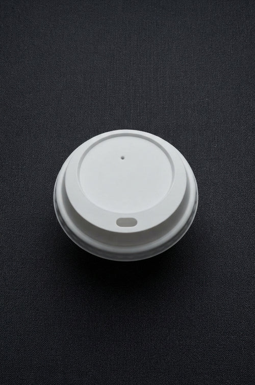 Couvercle pour gobelet en carton 8 Oz – diamètre 80 mm Dès 1 000 pièces.
